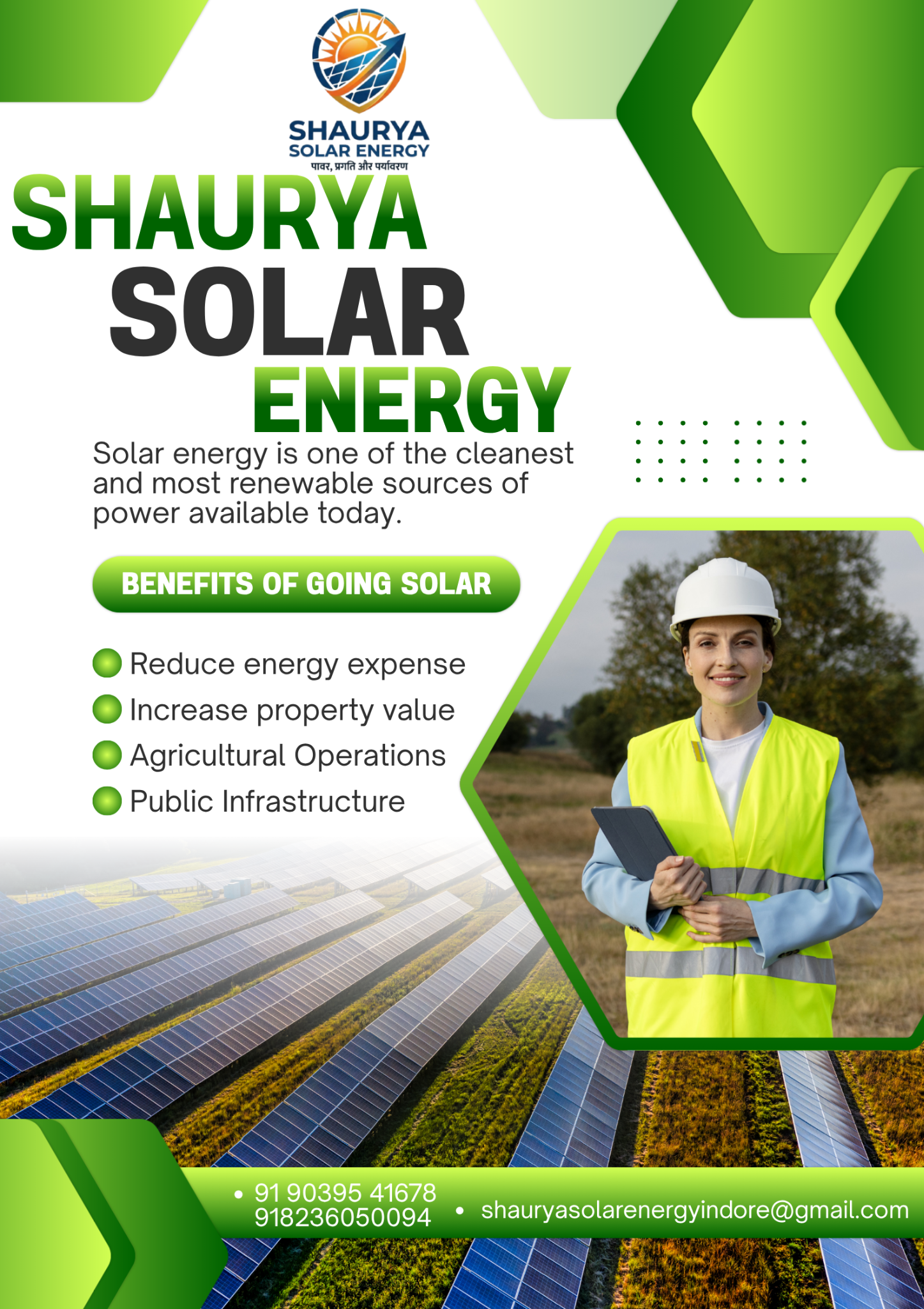 Solar energy benefits and professional solar solutions